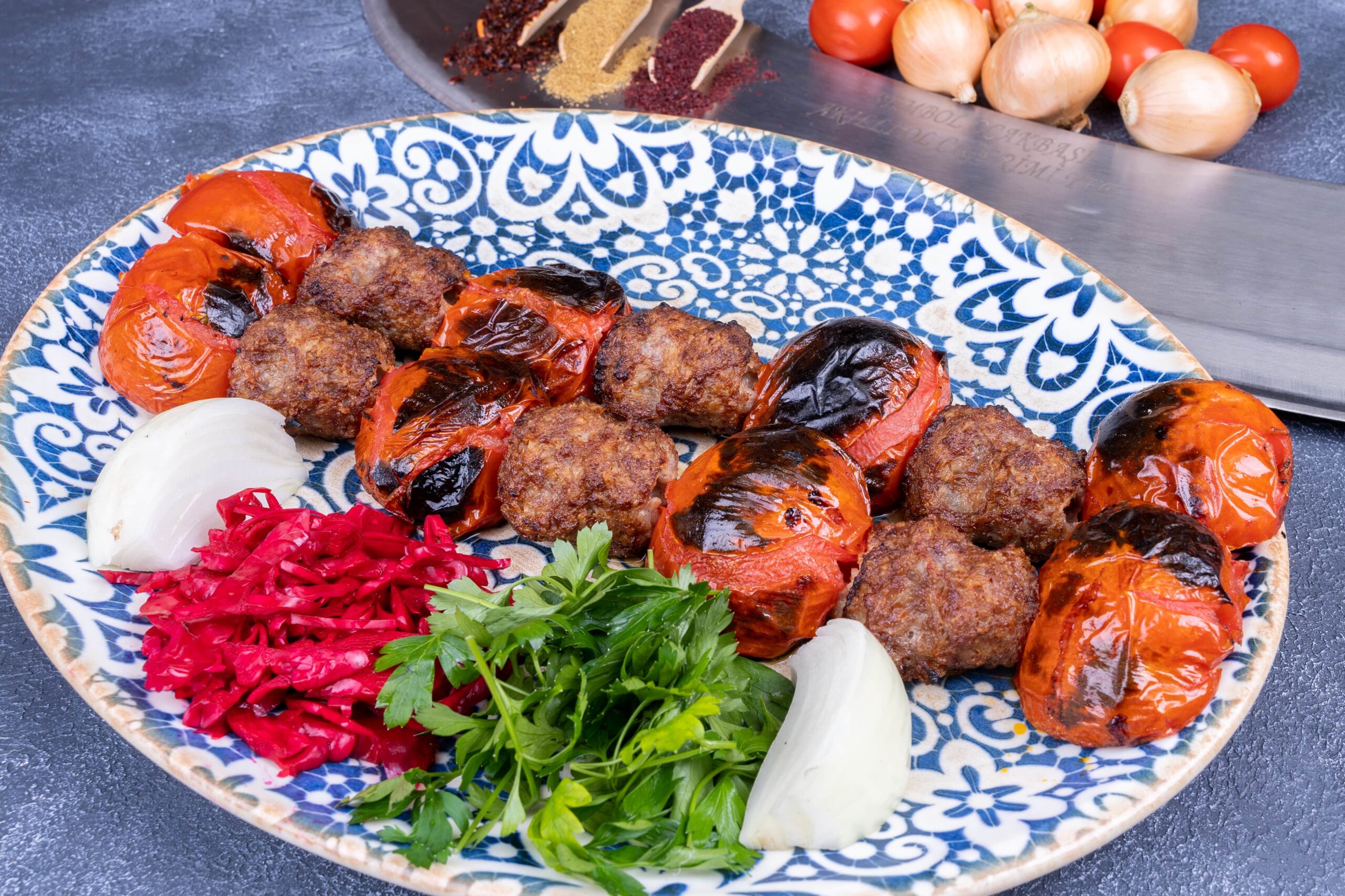 Domatesli Kebap